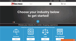Desktop Screenshot of minespress.com